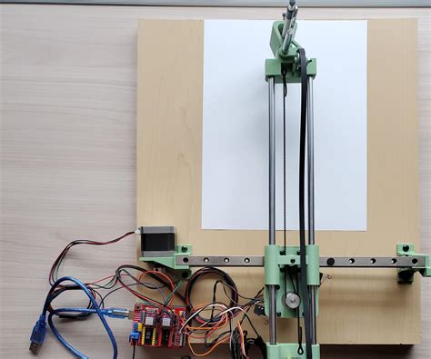 CNC Drawing Machine : 10 Steps .